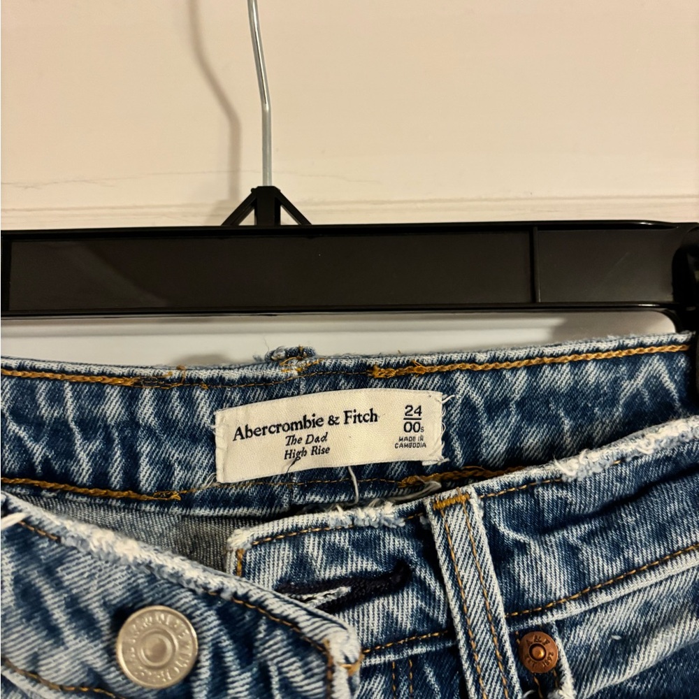 Distressed Blue Jeans - Picture 2 of 2